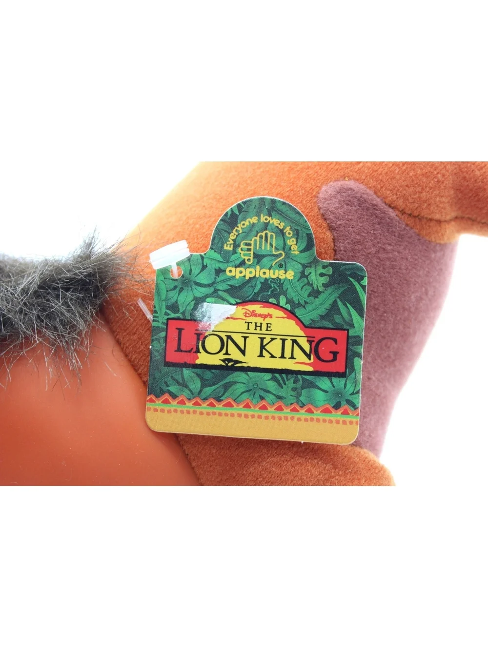 NWT Disney Applause Lion King Vinyl Mini Plush Assortment 41699 Timon & Pumbaa
